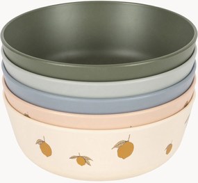 Set di 5 ciotole per bambini Lemon