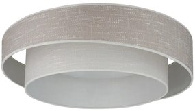 Brilagi - Plafoniera LED DOVER SHINE LED/26W/230V diametro 60 cm grigio/color crema