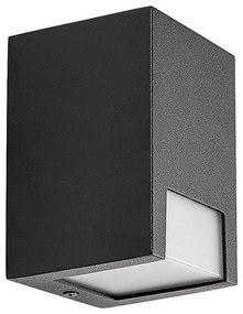 Rabalux 77054 - Applique da esterno CERNON 1xGU10/7W/230V IP44 nero
