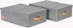 Set di 2 scatole con coperchio Premium