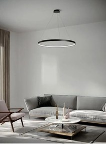 ANELLO Sforzin illuminazione Sospensione Ã˜109cm Nero Dimmer 3000K