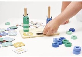 Gioco educativo per bambini - Composizione e confronto di quantità - Giardino