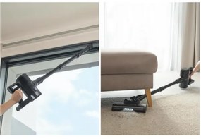 Sencor - Aspirapolvere a scopa senza filo 2 in 1 200 W / 2600 mAh, nero