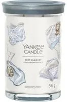 Candela Soft Blanket in barattolo grande Yankee Candle