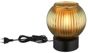 Globo 15638TG - Lampada da tavolo ZUMBA 1xE27/25W/230V diametro 15 cm verde