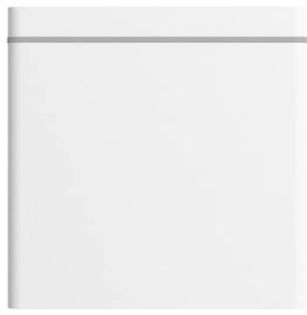 Applique da soffitto Quadrata GU10 IP54 in Alluminio e Vetro