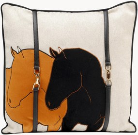 Cuscino in velluto Horse Date