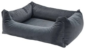 Letto Per Cani Velvet 100x80x25 Cm Grigio /