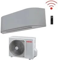 Climatizzatore Condizionatore Toshiba Inverter serie HAORI 10000 (9000) btu R-32 RAS-B10N4KVRG-E Wi-Fi Integrato A+++ Grigio Chiaro/Grigio Scuro - NOVITA' Grigio Chiaro Grigio Scuro