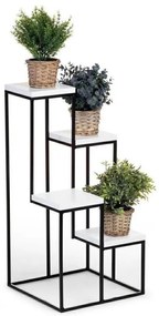 Portafiori KASKADA 70x34 nero/bianco