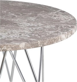 Tavolino rotondo in marmo ø 55 cm Prunus - Actona