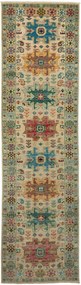 Samarkand Tappeto orientale 290x80 Beige (Pakistan) Annodato A Mano