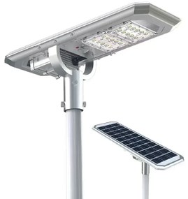 Lampione Energia Solare 2000 Lumen con programmazione illuminazione - 3000k bianco caldo