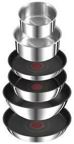 Set di pentole in acciaio inox 13 pezzi INGENIO Preference ON L9749432 - Tefal