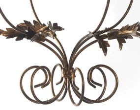 ONLI - Lampadario a catena CONTESSA 1xE27/22W/230V bronzo