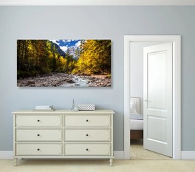 Quadro su tela – Paesaggio montano pittoresco