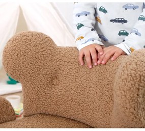 Poltroncina per bambini TOBI marrone