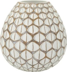 Vaso Resina Tibet Cm Ø 27X27