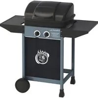 La pampa - bbq a gas 2 fuochi + pietra lavica da 1,5 kg