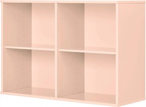 Libreria rosa chiaro da appendere 89x61x32,5 cm Mistral – Hammel Furniture