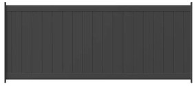 Recinzione GARDENGATE Panello Matisse grigio in alluminio L 200 x H 98.6 x P 3 cm