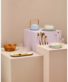 Teiera in porcellana blu 1 l Juna - Premier Housewares