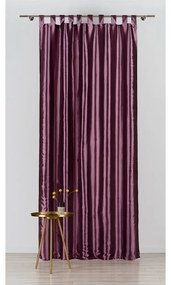 Tenda viola scuro 140x245 cm Royal Taffeta - Mendola Fabrics