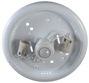 Plafoniera con sensore PLAFON 2xE27/80W/230V