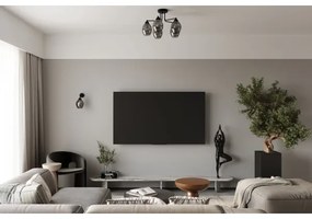 Sollux SL.1143 - Applique FILLAN 1xE27/60W/230V nero