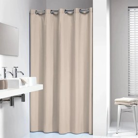 Tenda Da Doccia Coloris 180x200 Cm Ecru /