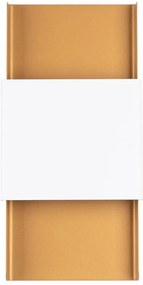 Sollux SL.1353 - Applique DURLIN 2xG9/8W/230V oro/bianco