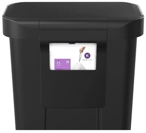 Cestino in plastica a pedale 45 l - simplehuman