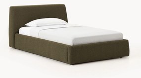 Letto singolo in bouclé Cloud