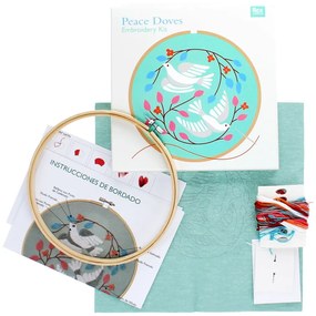 Kit di ricamo Peace Doves - Rex London