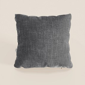 Lyon cuscino disponibile in diversi colori realizzato in morbido tessuto intrecciato impermeabile T06 antracite