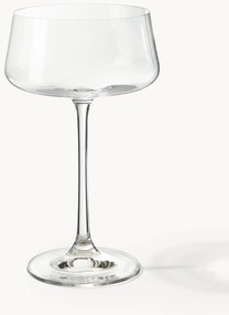 Set di 6 coppe da champagne in cristallo Gwenda
