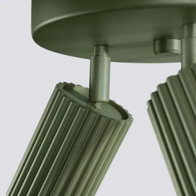 Brilagi - Faretto CRESTO 3xGU10/10W/230V verde