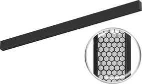 Plafoniera Lineare LED 40W 120cm DALI2 - driver Philips Bianca o nera