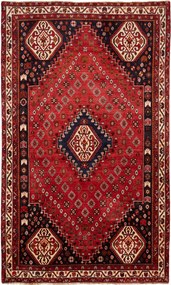 Shiraz Tappeto persiano 290x180 Rosso (Iran) Annodato A Mano