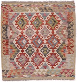 Kilim Tappeto orientale 110x110 (Afghanistan) Tessuto A Mano