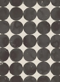 Coordonne Carta da parati Luna Craters - Onyx