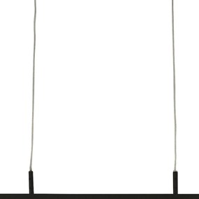 Lampadario Moderno Tribeca Acciaio Bianco Policarbonato Nero Led 17W Cct