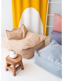 Pouf a sacco per bambini marrone chiaro con rivestimento in velluto a coste Chair – Wigiwama
