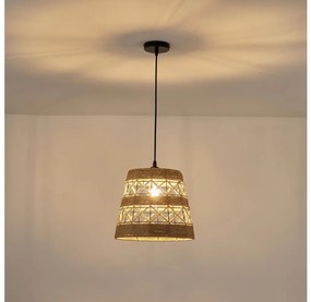 Lampadario a sospensione con filo 1xE27/15W/230V beige