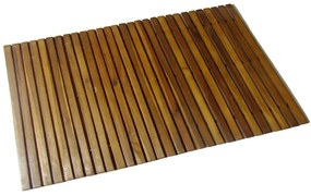 Stuoia Per Bagno İn Acacia 80 X 50 Cm /