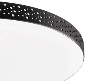 Plafoniera LED da bagno MOON LED/18W/230V nero IP44