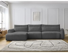 Divano angolare grigio Aden – Bobochic Paris