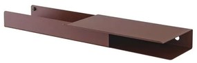 Muuto - Folded Shelves Platform 62x5,4 Deep Red Muuto