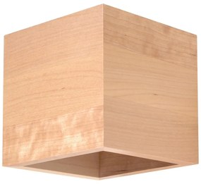 Lampada da parete in legno Geo - Sollux