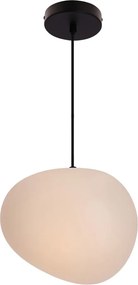 Lampadario bianco e nero ø 25 cm Stones – Candellux Lighting